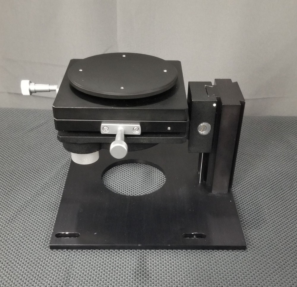 Nikon Interferometry Stage IF Tilting Rotating XY w/ Toolmaker Microscope Mount
