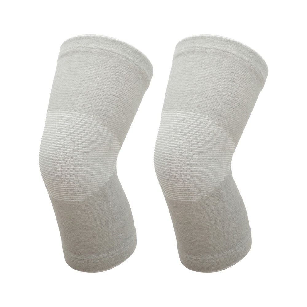 Comfortable Knee Pads Large Size Gray 1 Pair