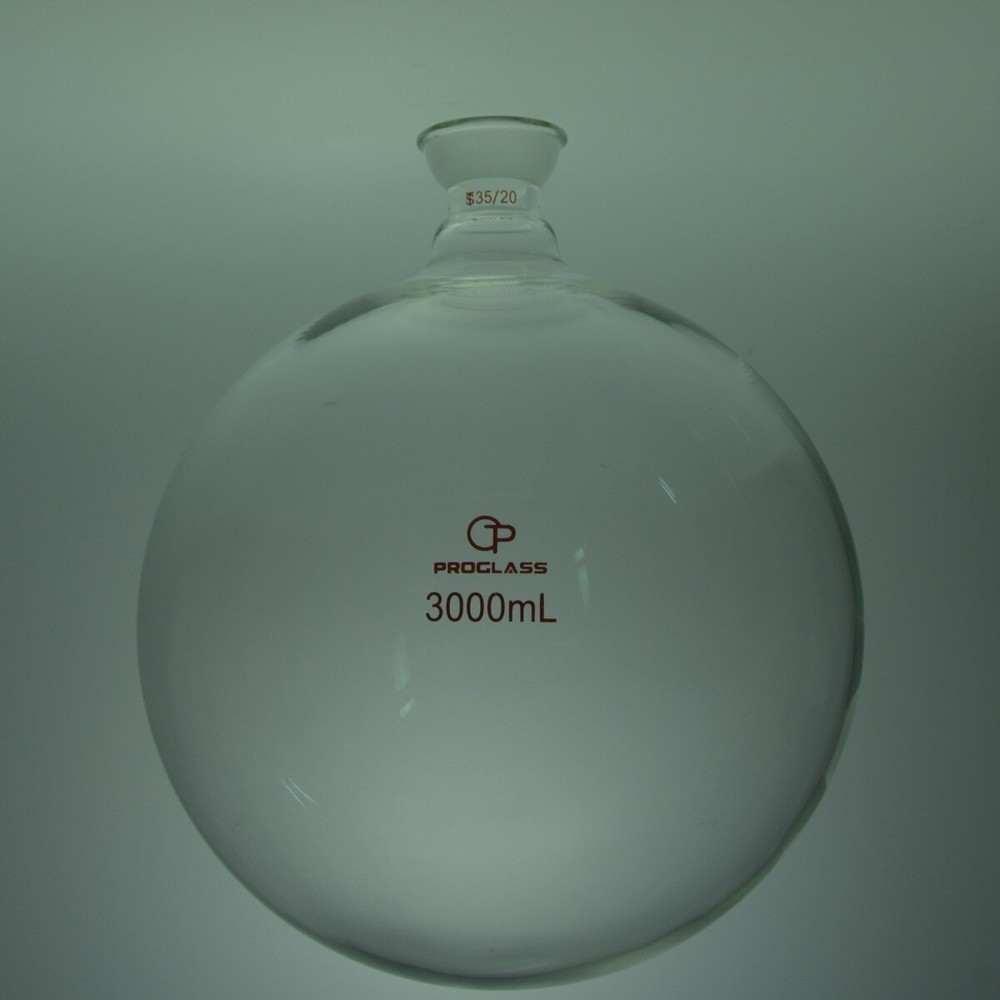 Lab Single Neck Round Bottom Boiling Flask 35/20 Spherical Socket