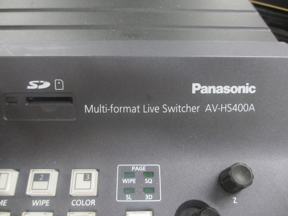 Panasonic AV-HS400AN Multi-Format Compact Live SD/HD-SDI Switcher AV-HS400A
