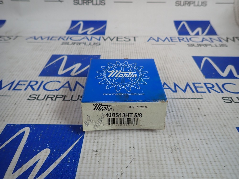 40BS13HT5/8  Martin Sprocket 5/8" NEW