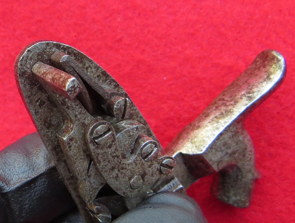 Antique Black Powder Percussion Lock Assembly Left-side Muzzleloading Lockwork