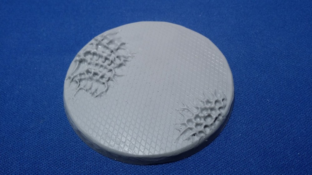 Warhammer 40k Elrik's Hobbies Alien Diamond Plate 60mm C base