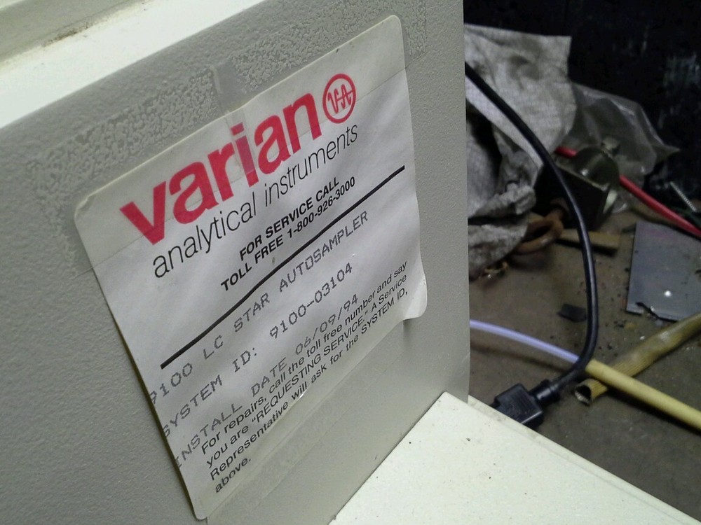Varian 9100 autosampler