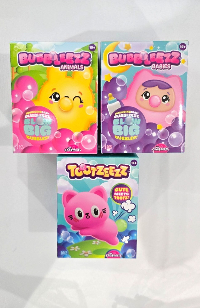 ORB Charmlets bubbleezz babies! BABY BUBBLEEZZ BLOW BIG BUBBLES!