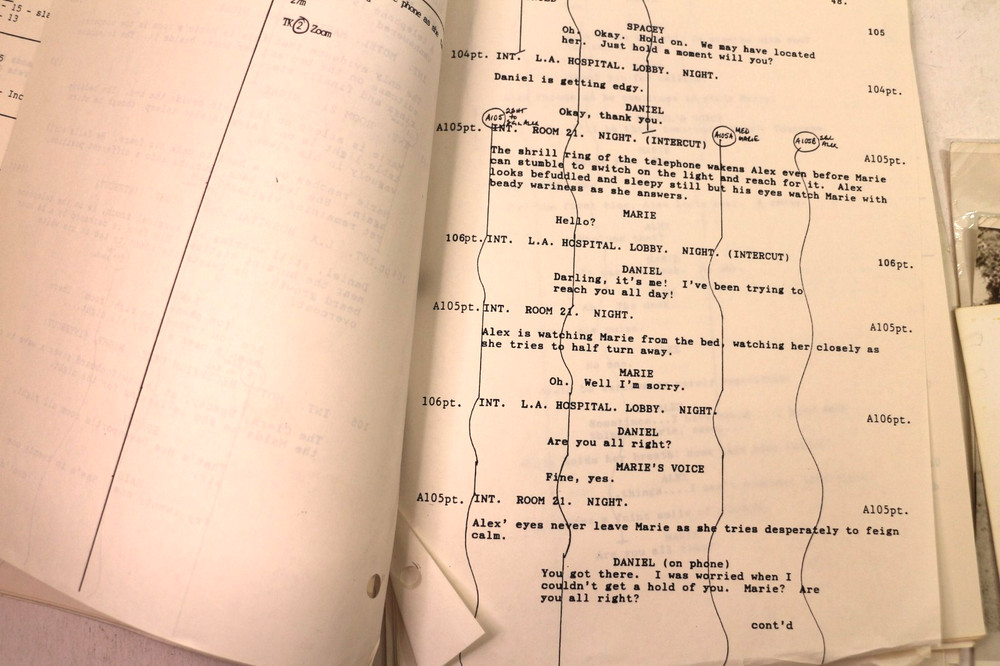 Production Script film Screenplay Cold Heaven by Brian Moore