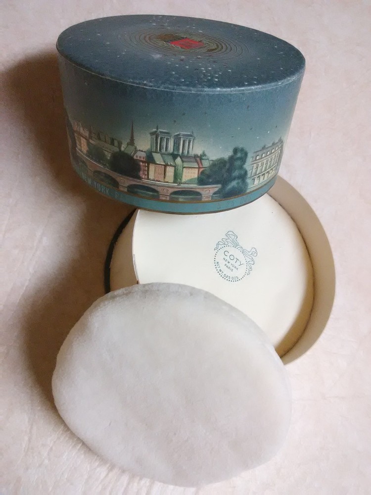 Vintage unopened Coty dusting powder - sealed