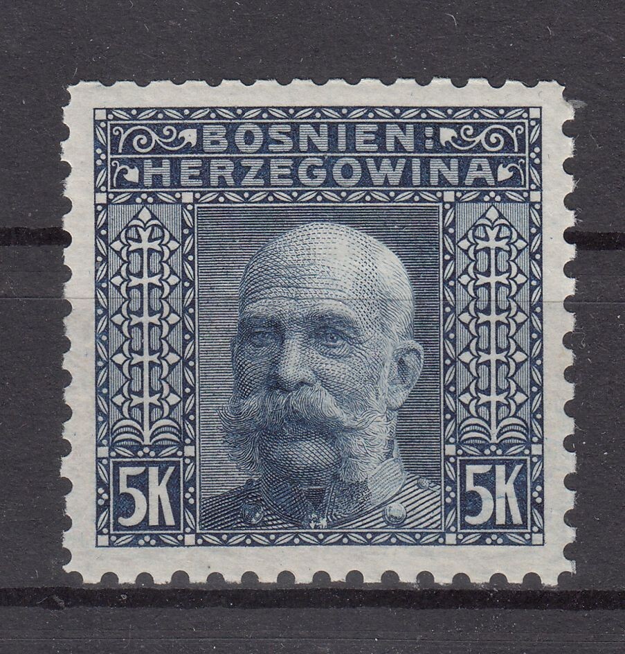 SE26114/ BOSNIA HERZEGOVINA – VARIETY – SCOTT # 45 a MINT MNH