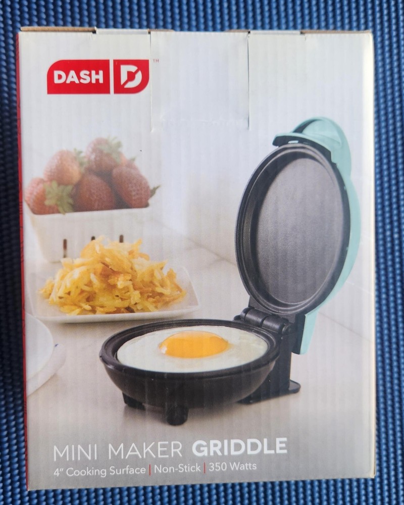 DASH Mini Maker Waffle - Mini Maker Griddle - 4" Cooking Surface - Non-Stick