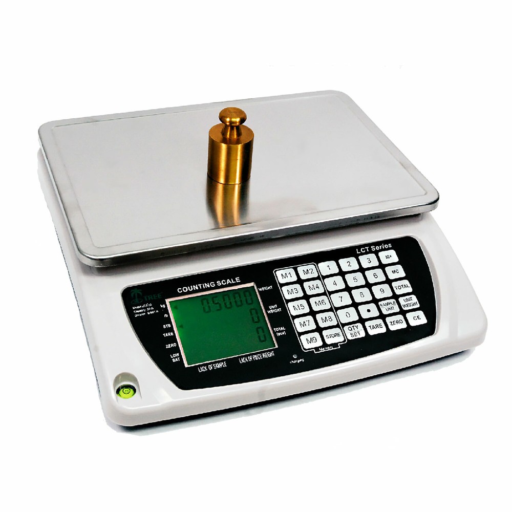 Tree LCTx-7 Large Counting Scale PCS Bench Lab Postal 7 Pound x 0.0001 Lb