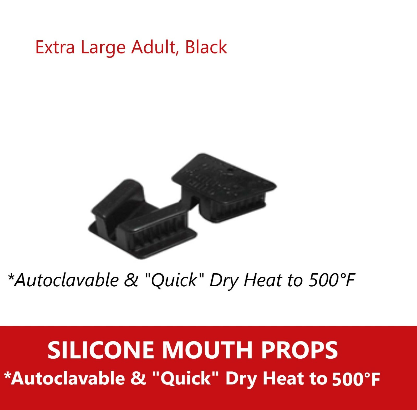 DENTAL MOUTH PROP BITE BLOCKS CHILD ADULT Medium XLarge Large Small LATEX FREE