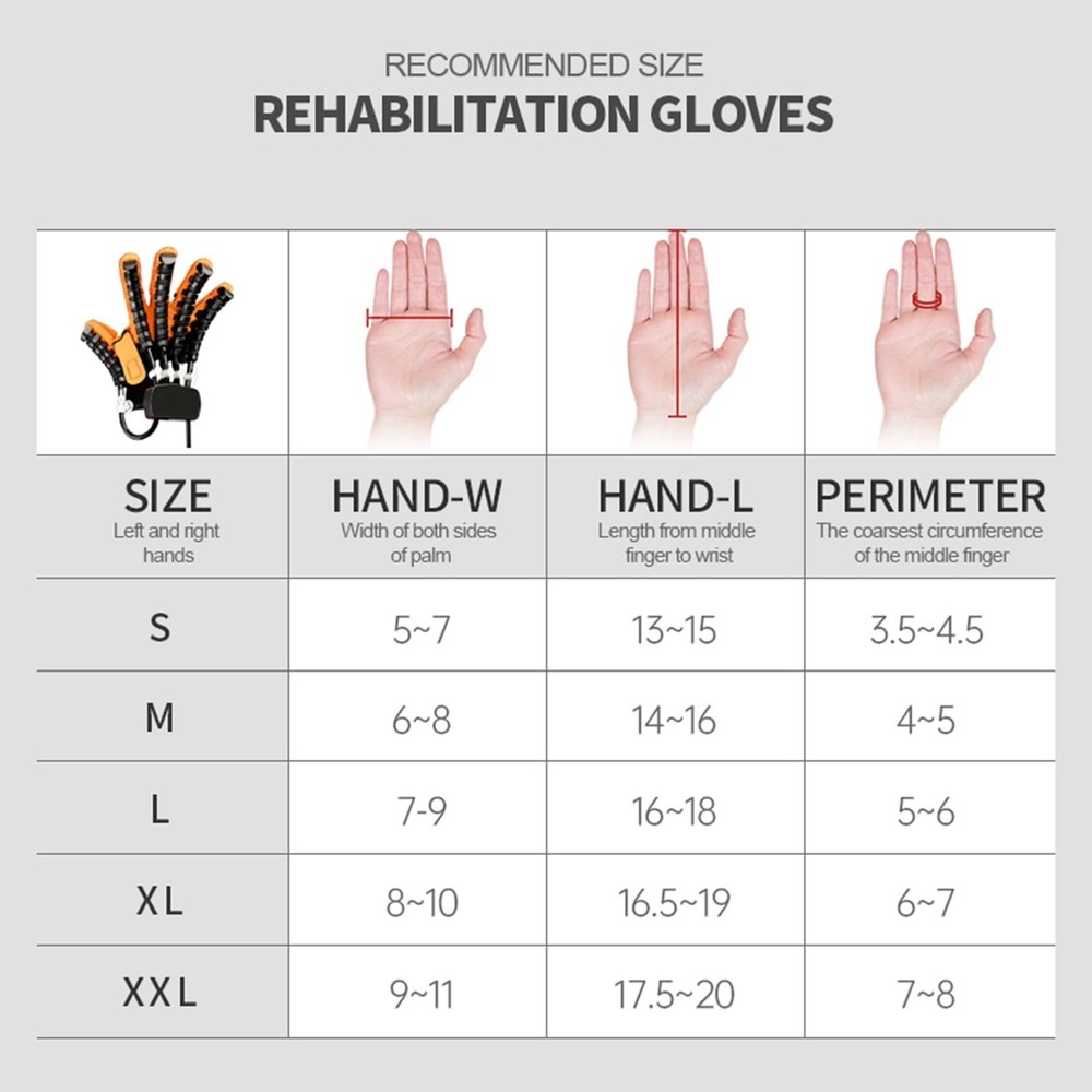 Both Hands Rehabilitation Robot Gloves, 2024 Hand Function Equipment, Stroke ...