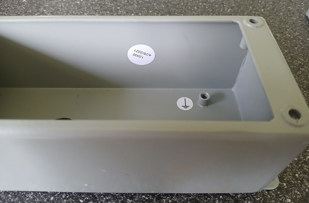 nVent/ Hoffman E3PBG Pushbutton Enclosure (3 Button). Used. Free Shipping