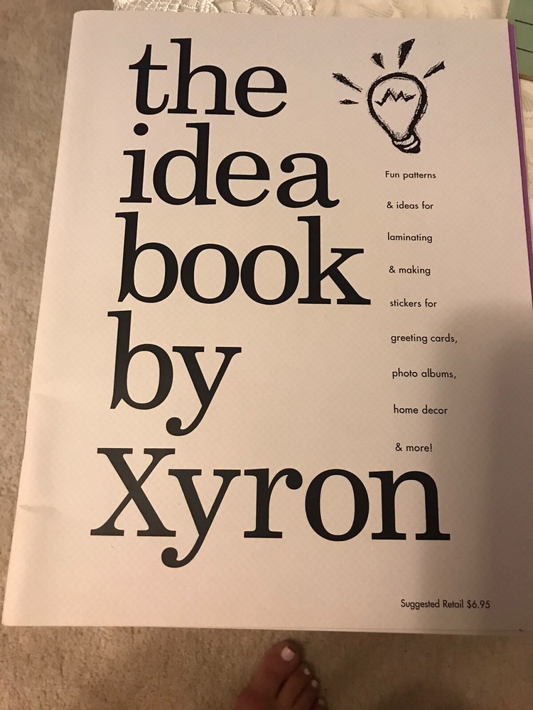 the idea book by xyron