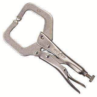 Irwin Vise-Grip 6R Orginal Locking C-Clamp With Regular Tips – 6" / 150mm