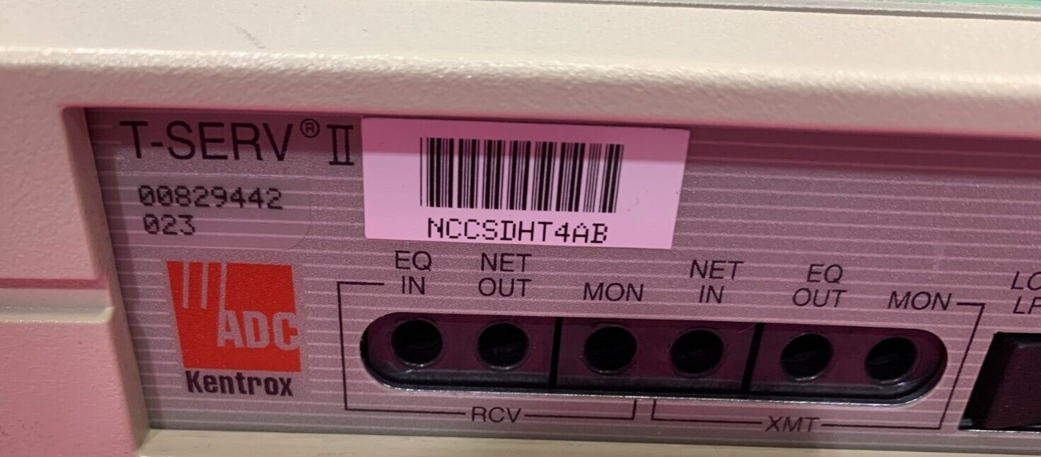 Lot Of 5 Mixed ADC Kentrox 77965 T-SERV II NCCSDHT4AB CSU - Read Ad