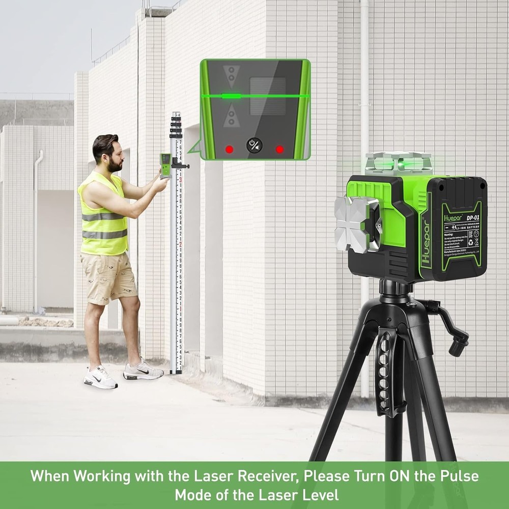 LR-8RG Laser Receiver for Green & Red Pulse Lasers