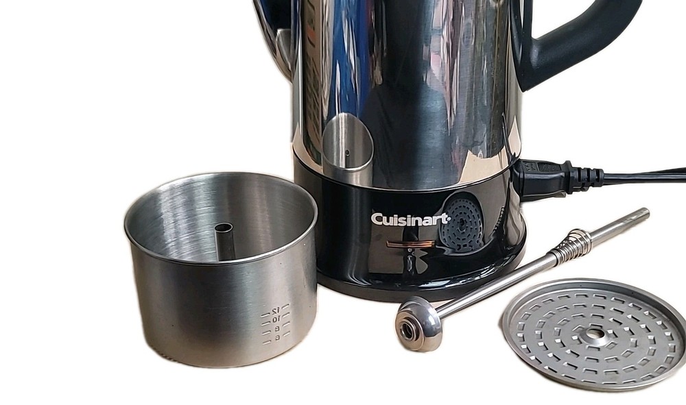 Cuisinart Classic 12 Cup Stainless Coffee Percolator w Ready Light Model PRC-12