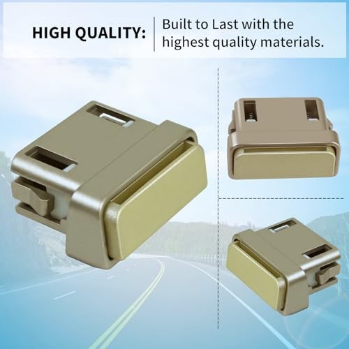 Pack Arm Rest Latch - Door Compartment Release Button Compatible with Lincoln 2