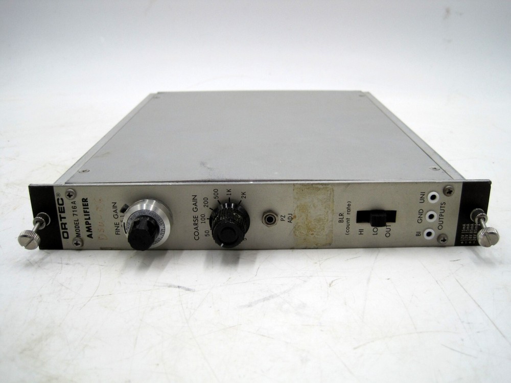 EG&G Ortec Amplifier 716A NIM BIN Plug-In Module