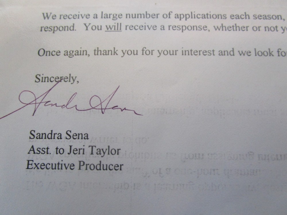 Signed Science Fiction Letters