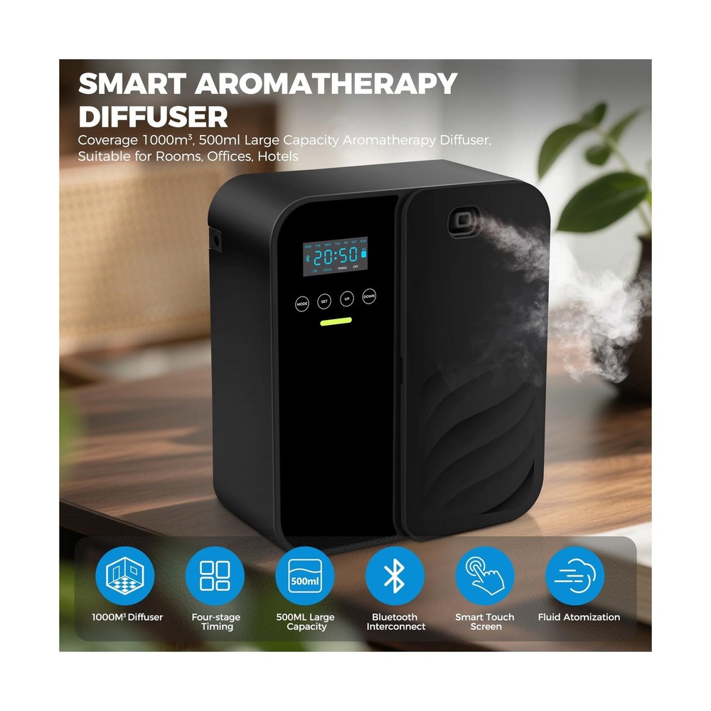 Hotel Scent Diffuser, House Scent Machine, 5000 Sq.Ft of Coverage, 500ml Larg...