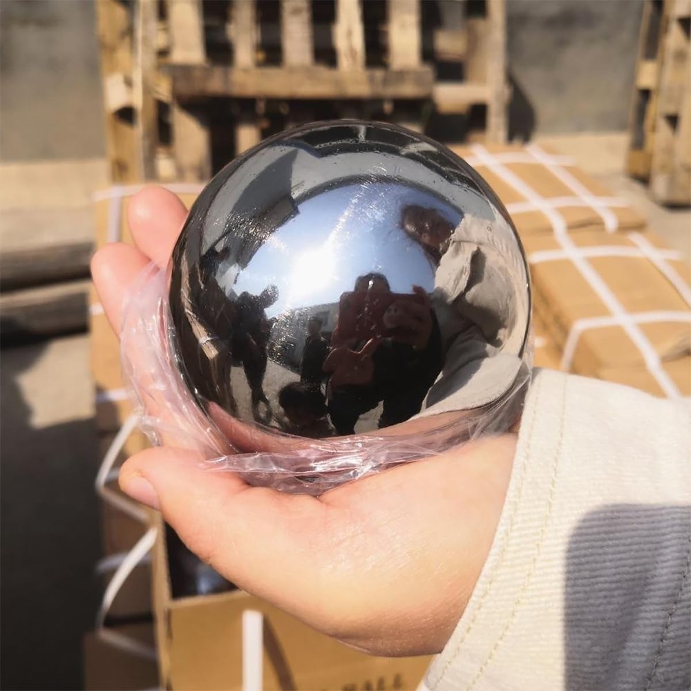 Chrome Steel Balls 2.5" Diameter 2-Pack