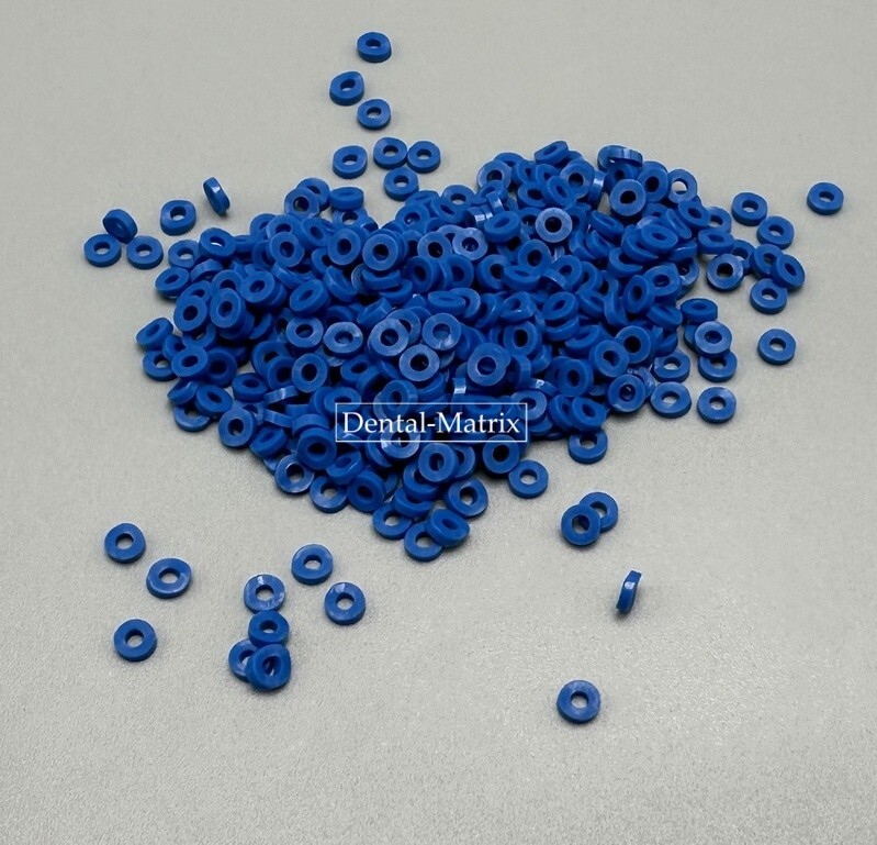 1000pcs Dental Ortho Non-latex Separators Spacers Elastic Elastic Ties Gap Bands