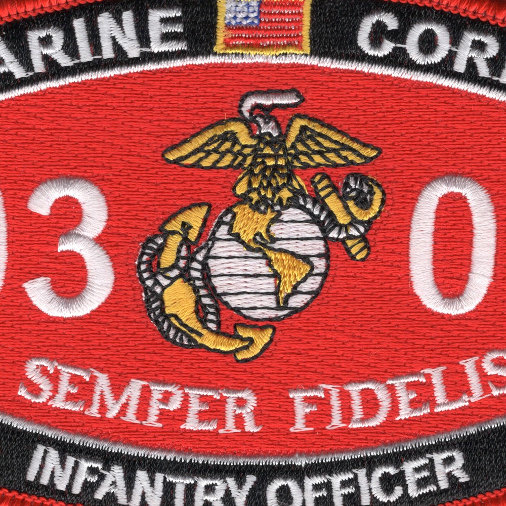 0302 Infantry Officer MOS Patch