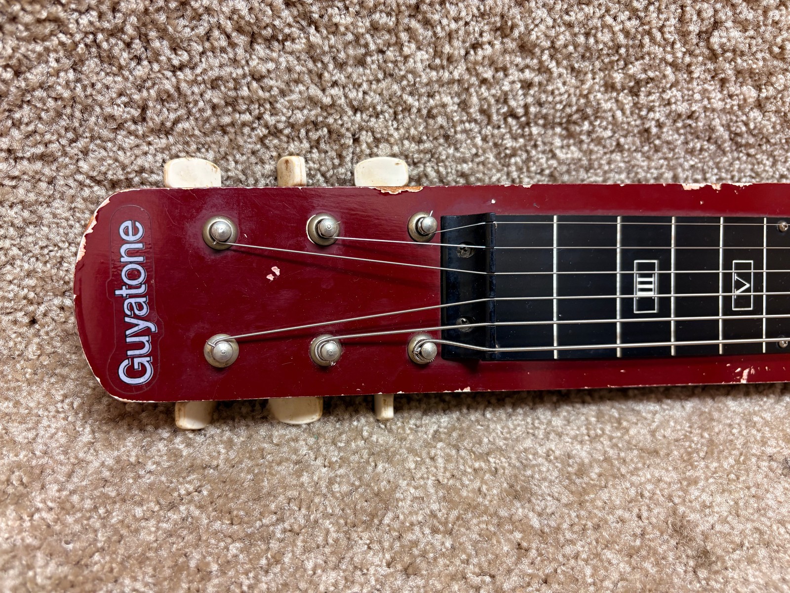 Guyatone Lap Steel HG-92 HG-99 Red MIJ 1960s
