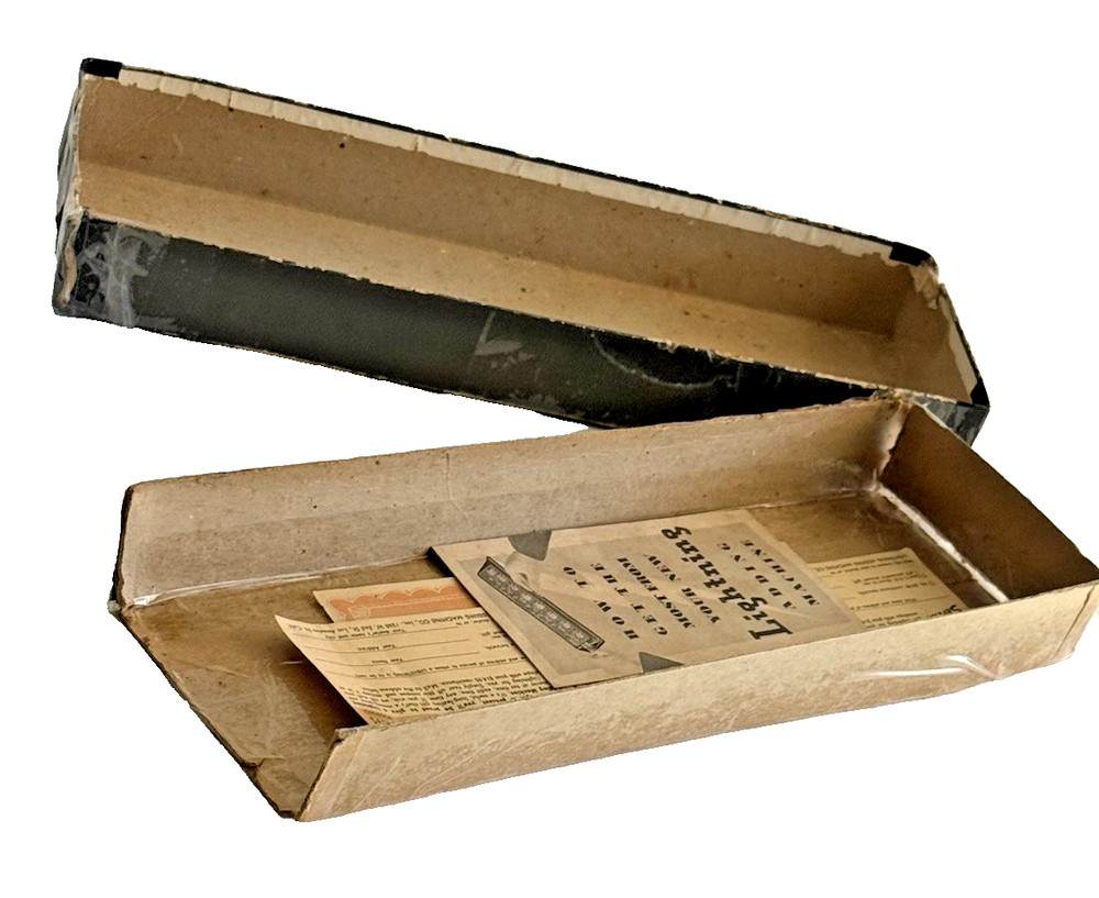 Vintage Lightning Portable Adding Machine Calculator with Bakelite Base