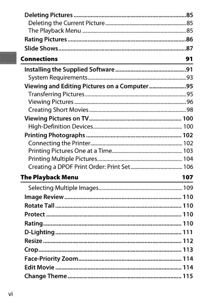 Nikon 1 S1 — User Reference Manual Guide — 1/2 Size, 5.5" x 8.5" Small Compact