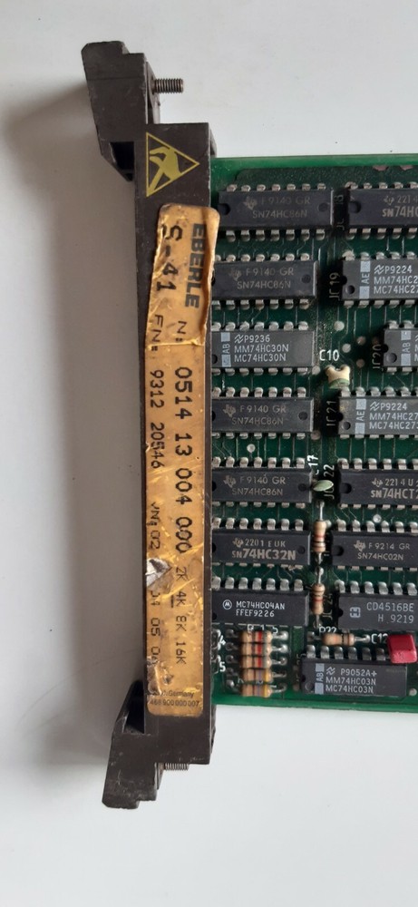 EBERLE S-41 Input Card 0514 31 004 000 B