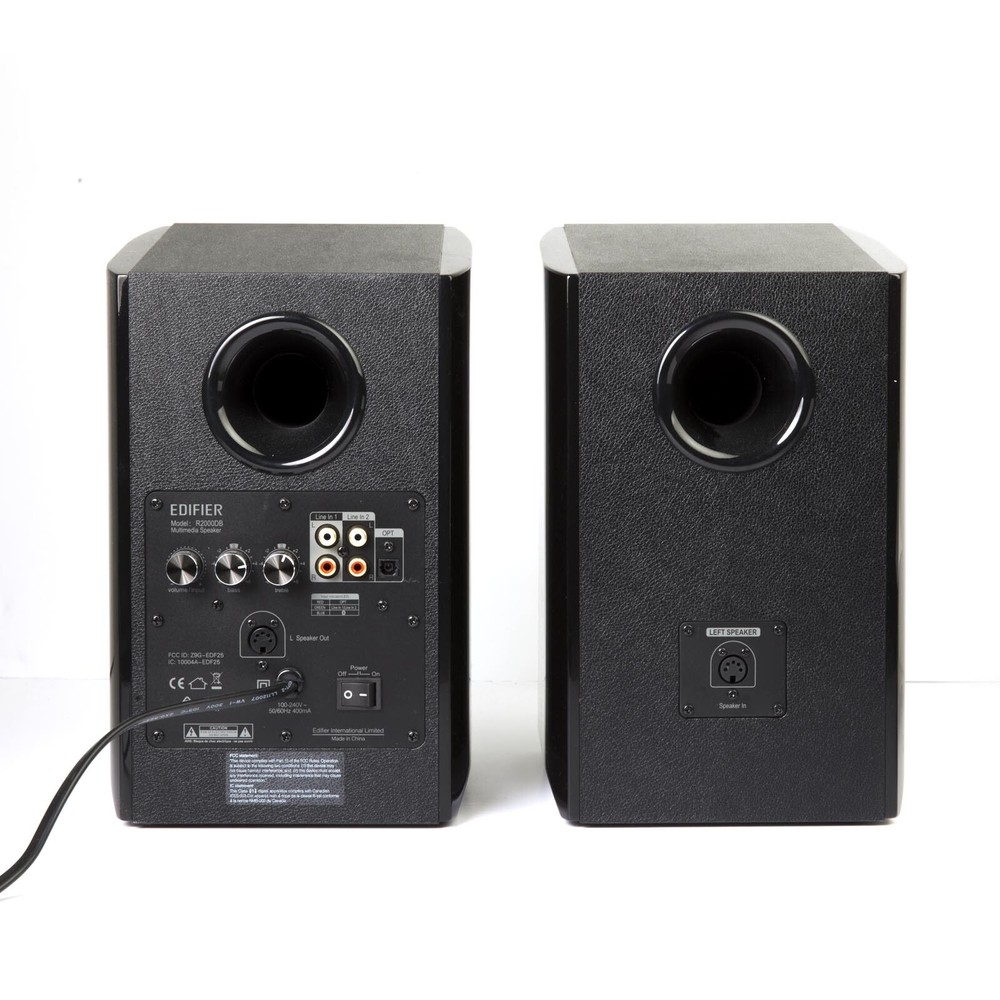 Edifier R2000DB Powered Bluetooth Bookshelf Speakers - Optical Input - 120W RMS