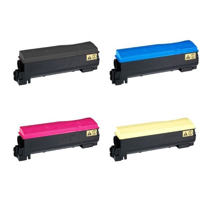 Compatible for TK592 Copystar Toner Set, B/C/M/Y