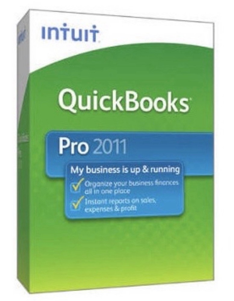 QuickBooks Pro 2011 for Windows 1-User Version US Only