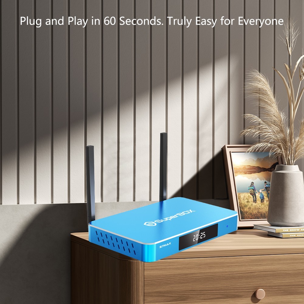 SuperBOX S7 Max HaveTime Shift Android Streaming Same Day Shipping message to Me