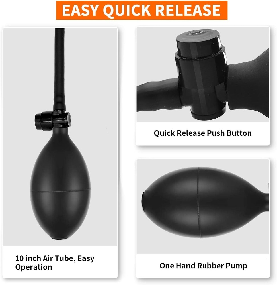 Air Wedge Pump Tool Kit 3 Pack Commercial Inflatable Leveling Alignment