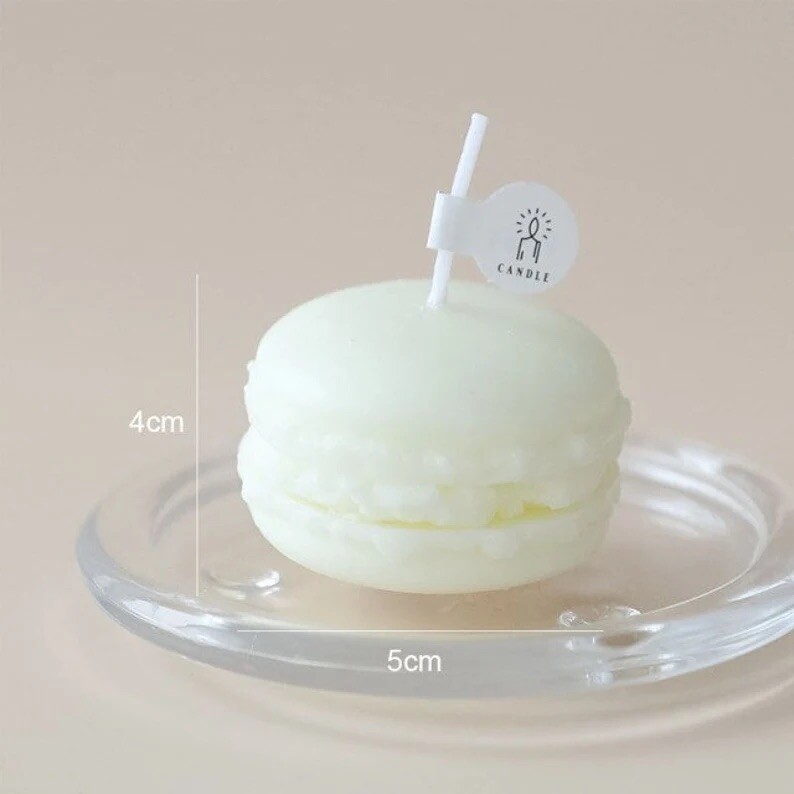 Set Of 3 Macaron Candles