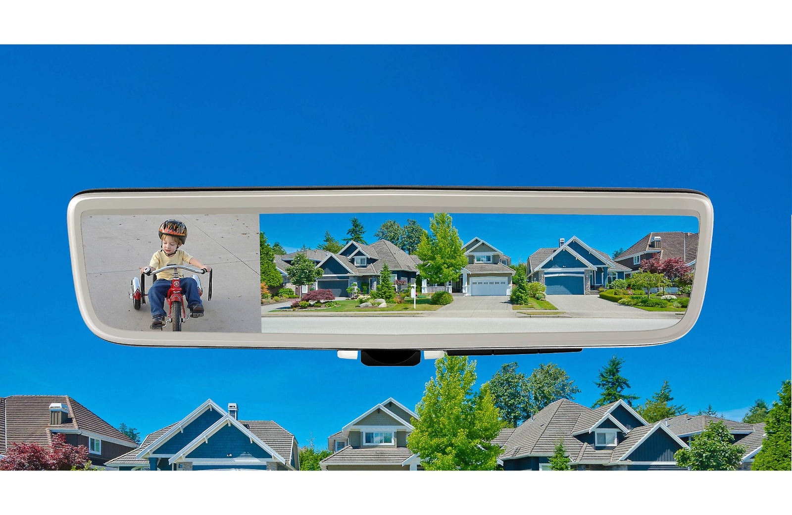 Gentex GENFDM3LN Full Display 9.6" HD LCD Video Rear-View Mirror Camera