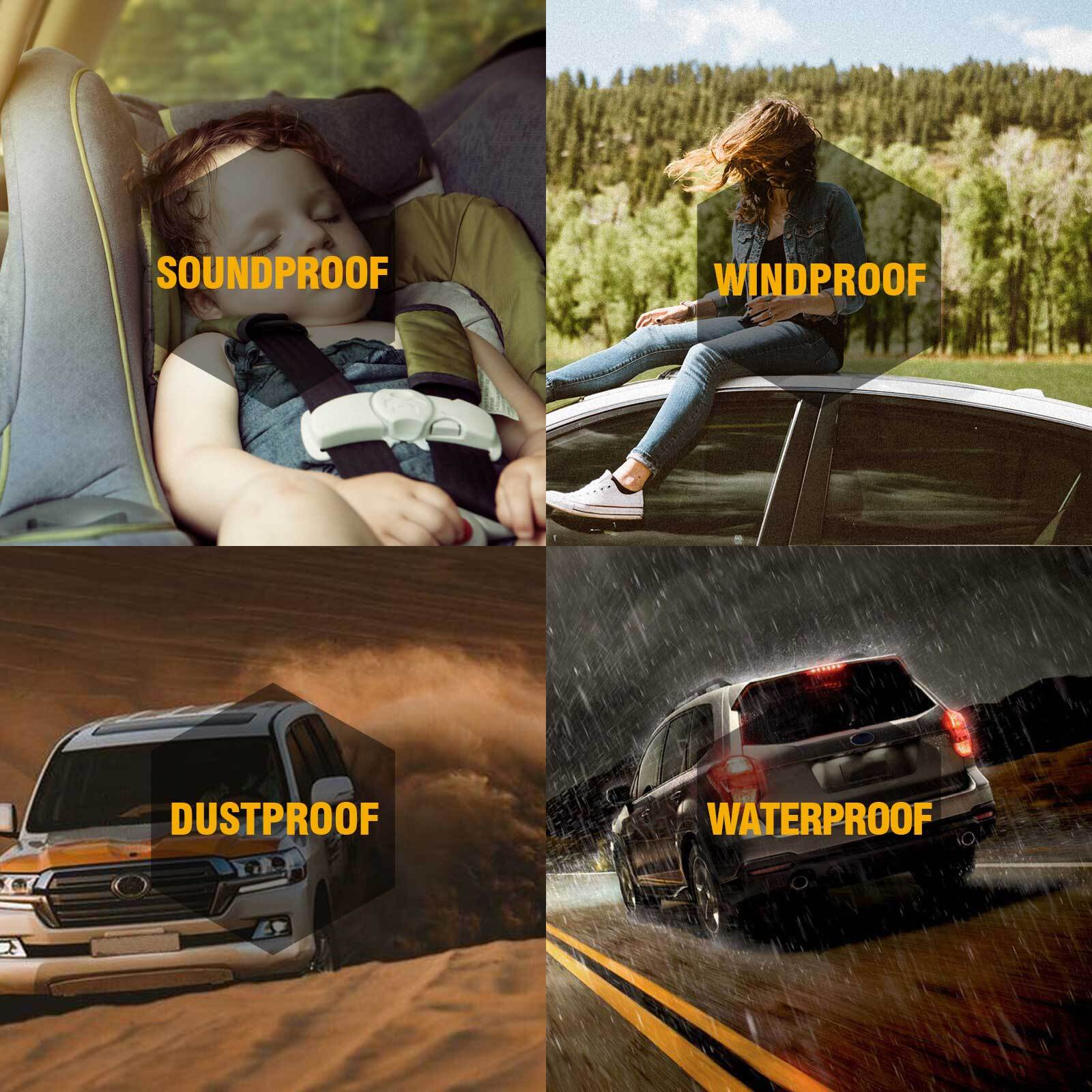 2X Rubber Door Weatherstrip Seals Set For Chevy GMC Suburban C/K 1500 2500 3500