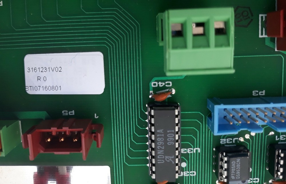 BTU Engineering 3161231 V02 Temperature Control Board