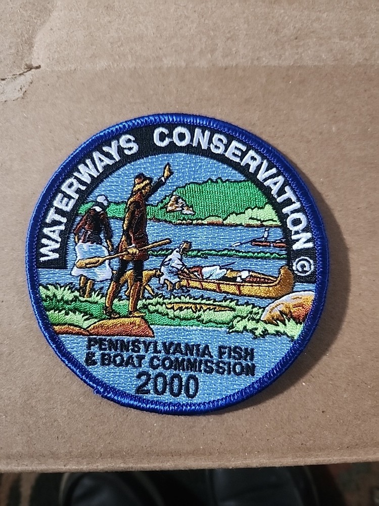 4" 2000 Pennsylvania game commission Waterways Conservation Patch