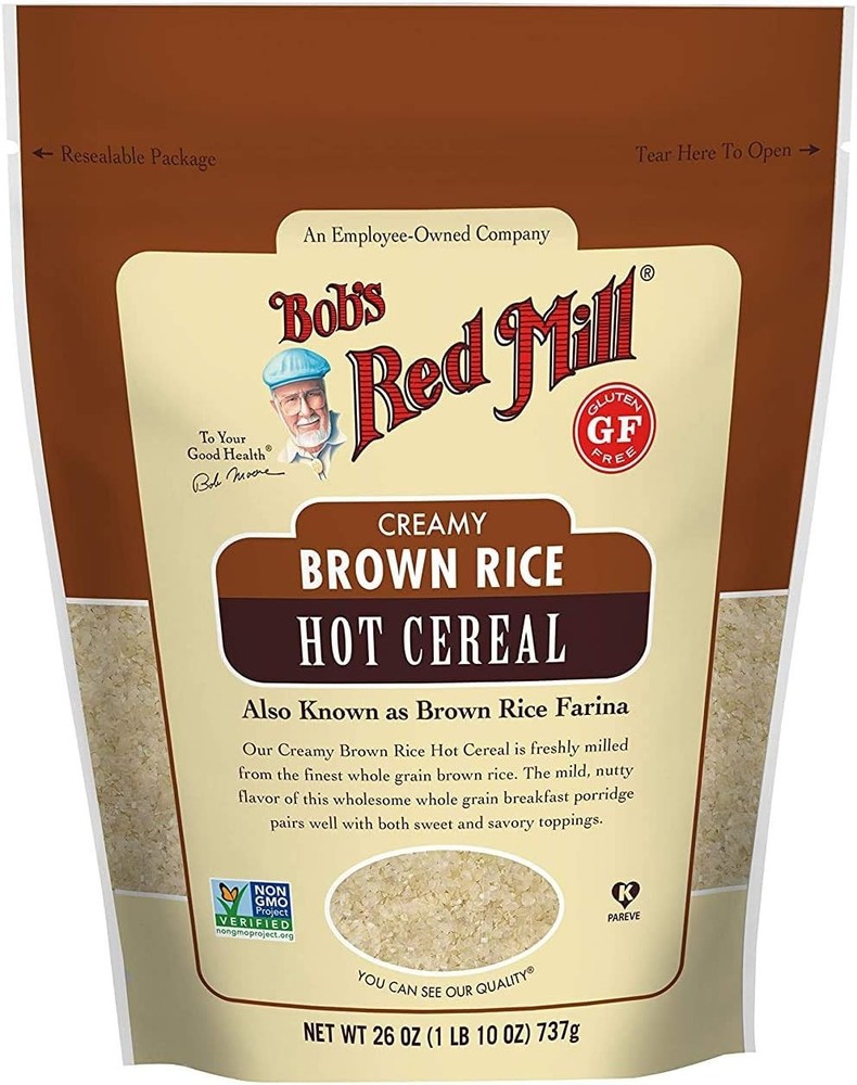 Crey Rice Farina Hot Cereal, Brown