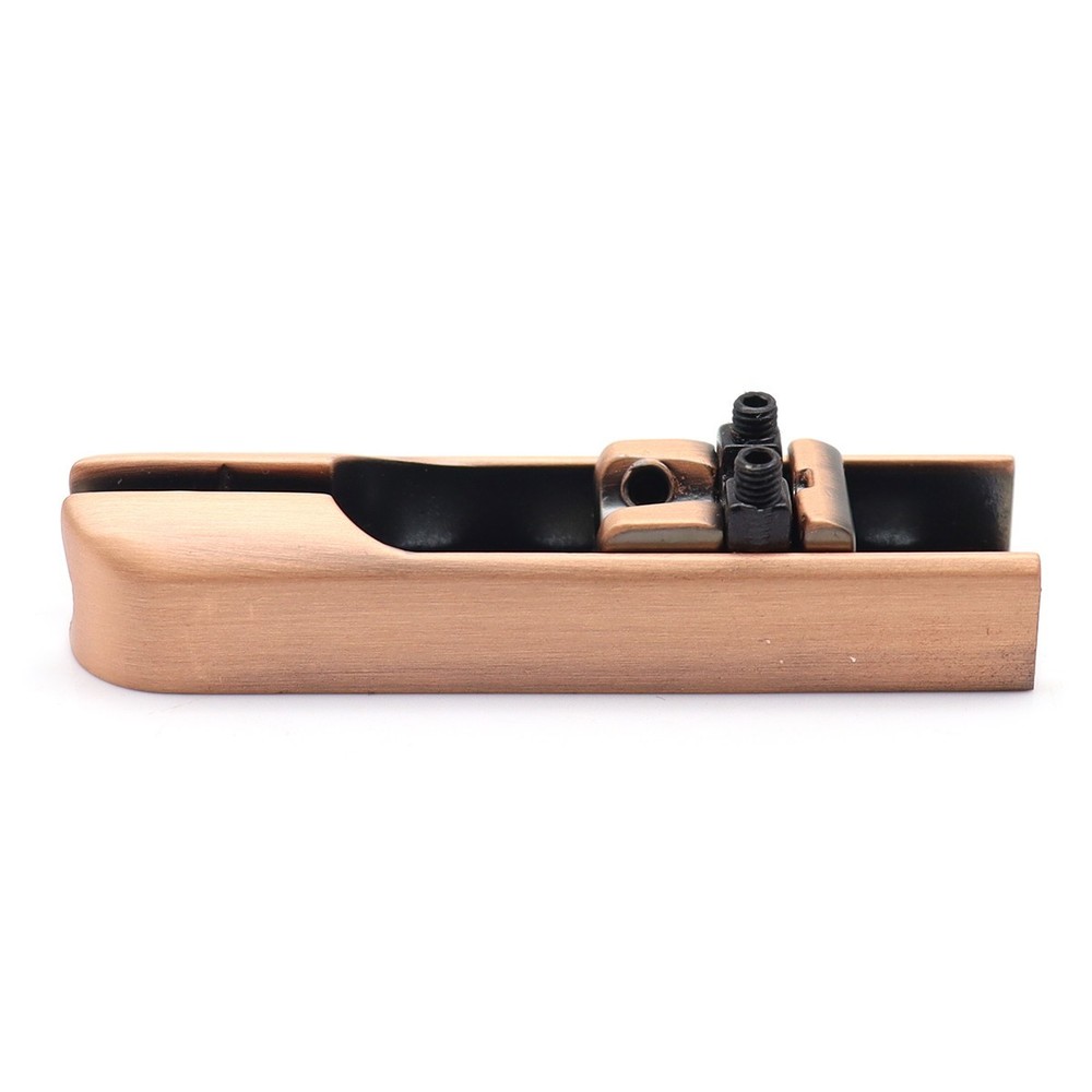 5 String Bass Bridge Individual Bridge Tailpiece Single String Saddle Red Copper