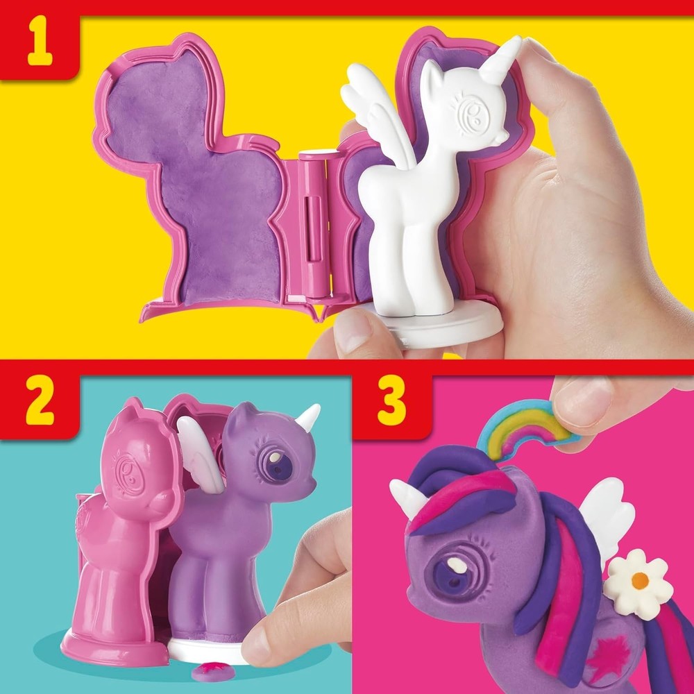 Educational Play-Doh Make & Style Ponies Set for Ages 2+ – Creative Expression