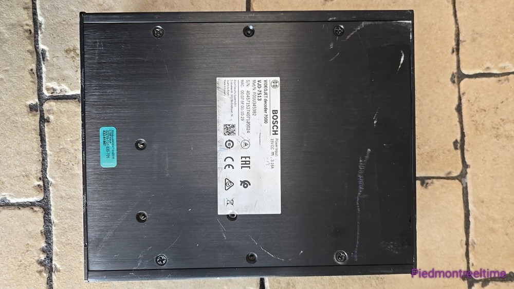 Bosch VideoJet 7000 VJD-7513 4K Video Decoder (no HD's)