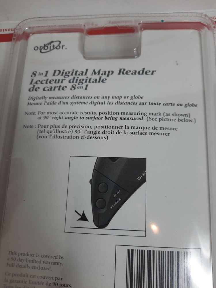 Orbitor 8 Digital Map Reader Lecteur Digitale
