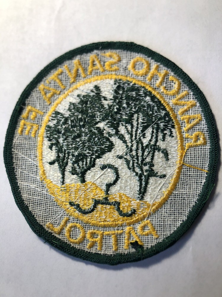 Rancho Santa Fe California Patrol Patch