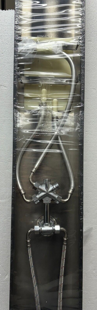 LAPPYBUY STAINLESS STEEL SHOWER PANEL 5 IN 1 HOWER PANEL SYSTEM
